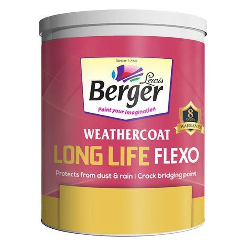 Berger WeatherCoat Long Life 10-Year Exterior Wall Paint