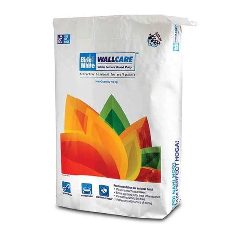 Birla White Wall Care Cement Putty (40kg Bag)