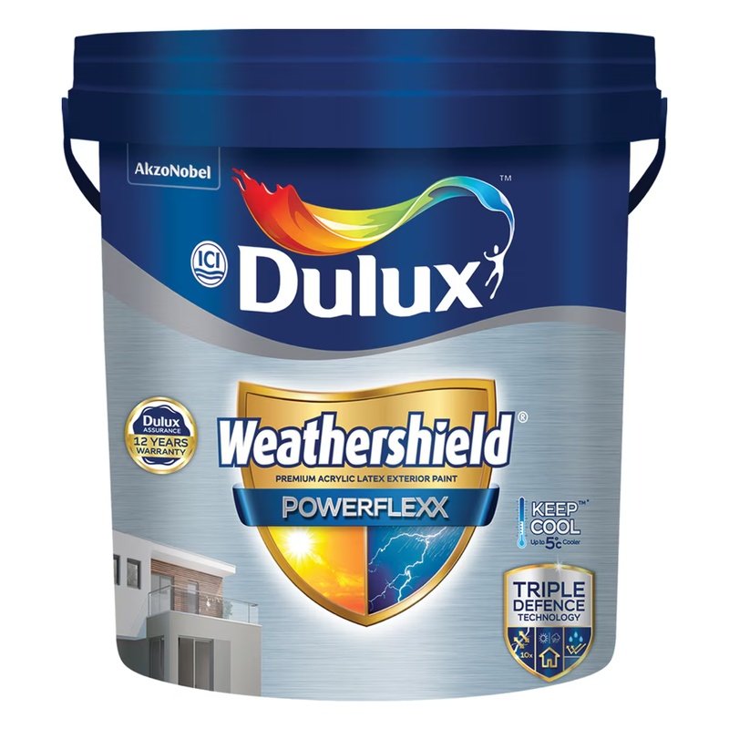 Dulux Weathershield Powerflex Elastomeric Exterior Paint