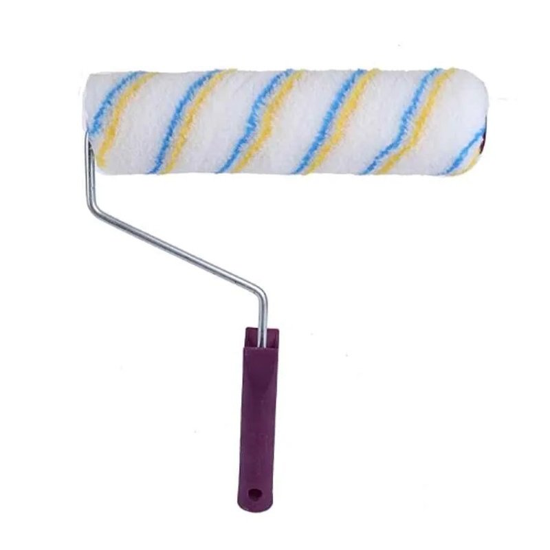 Professional 9-Inch High Density Microfiber Paint Roller with Handle